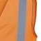 Pioneer Polyester Mesh Vest, Orange, Small V1025050U-S - alternate 2
